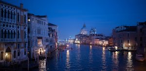 Venise - Grand Canal de nuit